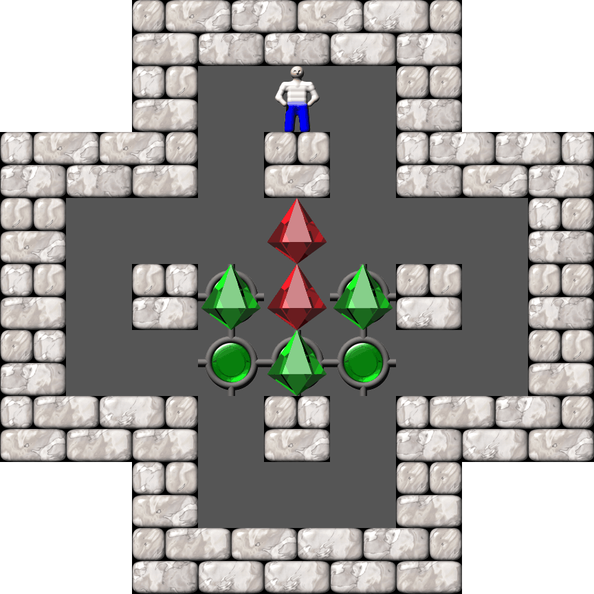 Sokoban Kevin 12 level 80